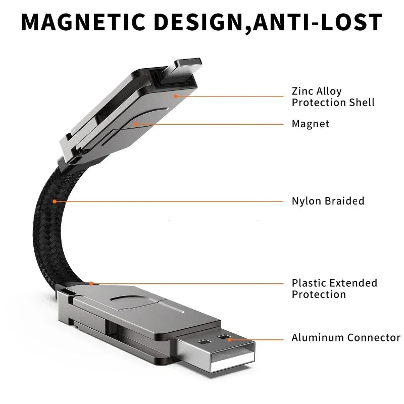 Zeus-X Go Ultra 6-in-1 Universal Cable