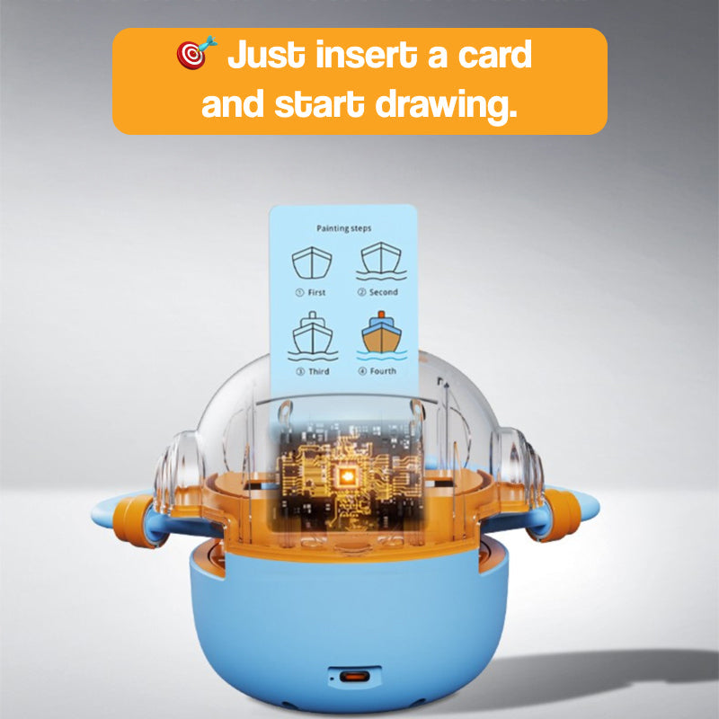AI Drawing Robot for Kids | Step-by-Step Guidance, Mess-Free & Perfect for Ages 3+