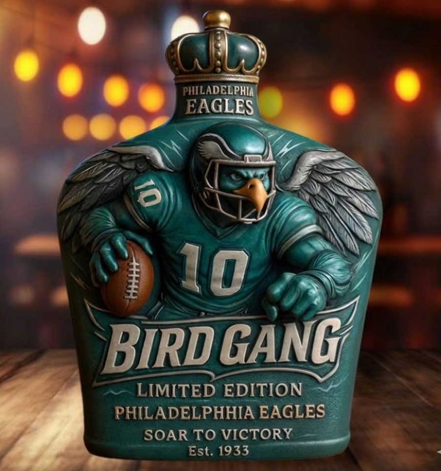 Philadelphia Eagles Limited Edition Bird Gang Bottle