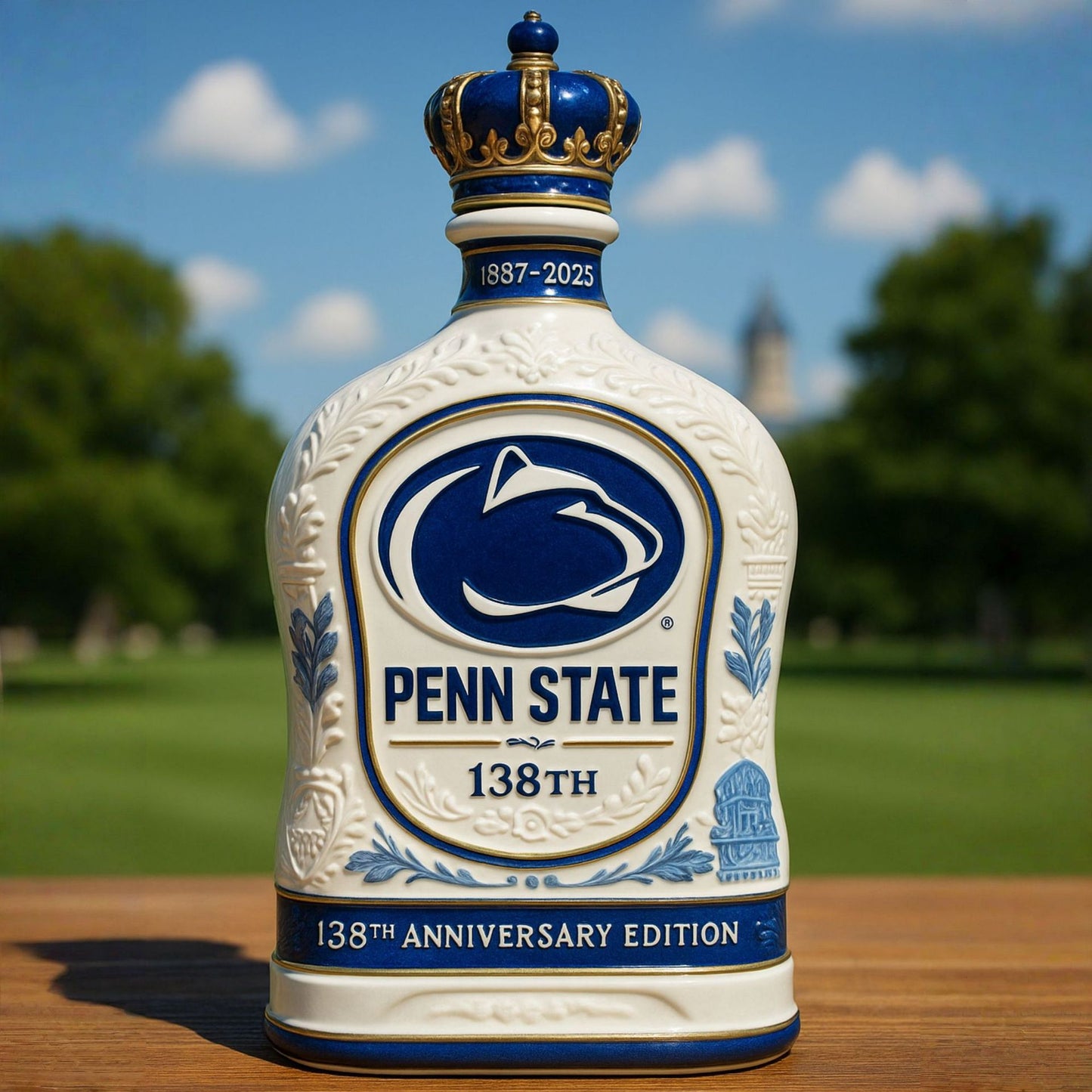 Penn State Nittany Lions 138th Anniversary Bottle