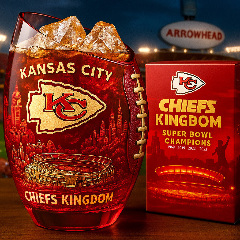 Kansas City Chiefs Glass