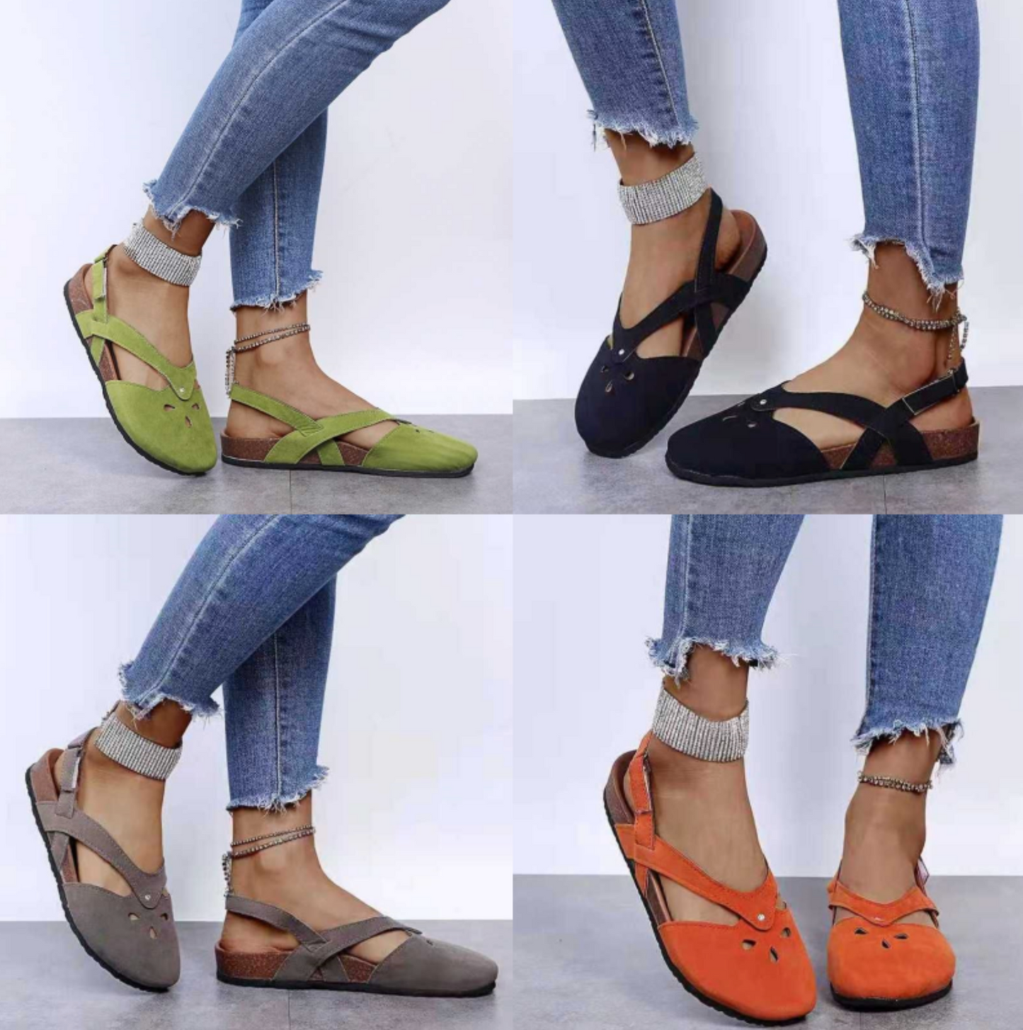 Women's Synthetic Lightweight Sandals | Ultra-Light Casual Comfort Footwear 4