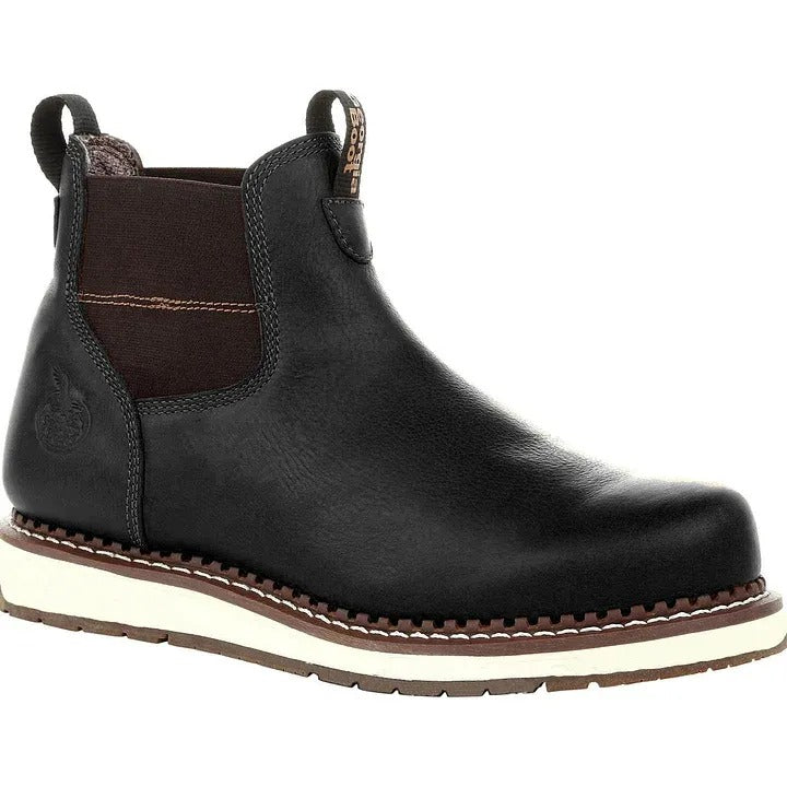 Men's Waterproof Chelsea Wedge Work Boots