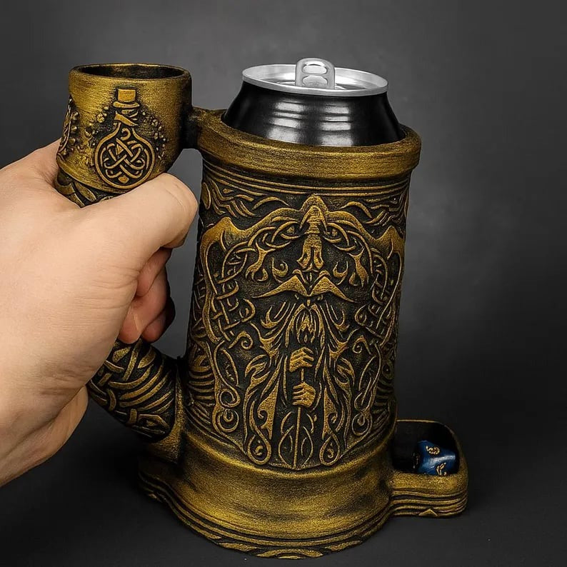 Wizard Dice Tower Mug Insulated Sleeve