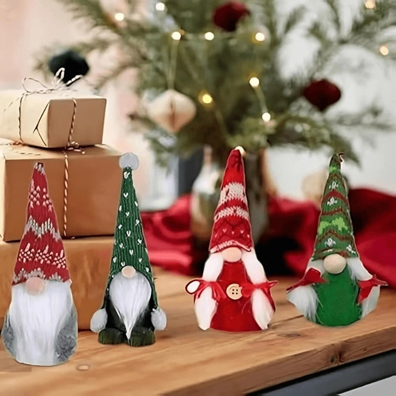 Holiday Gnome Advent Calendar – 24 Plush Gnomes for Festive Decor