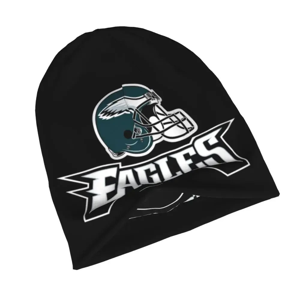 Philadelphia Eagles Knitted Beanie Hat – Warm Autumn & Winter Outdoor Cap for Men and Women