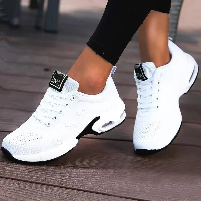 Orthopedic Shoes For Women | Breathable Mesh Lace-Up Athletic