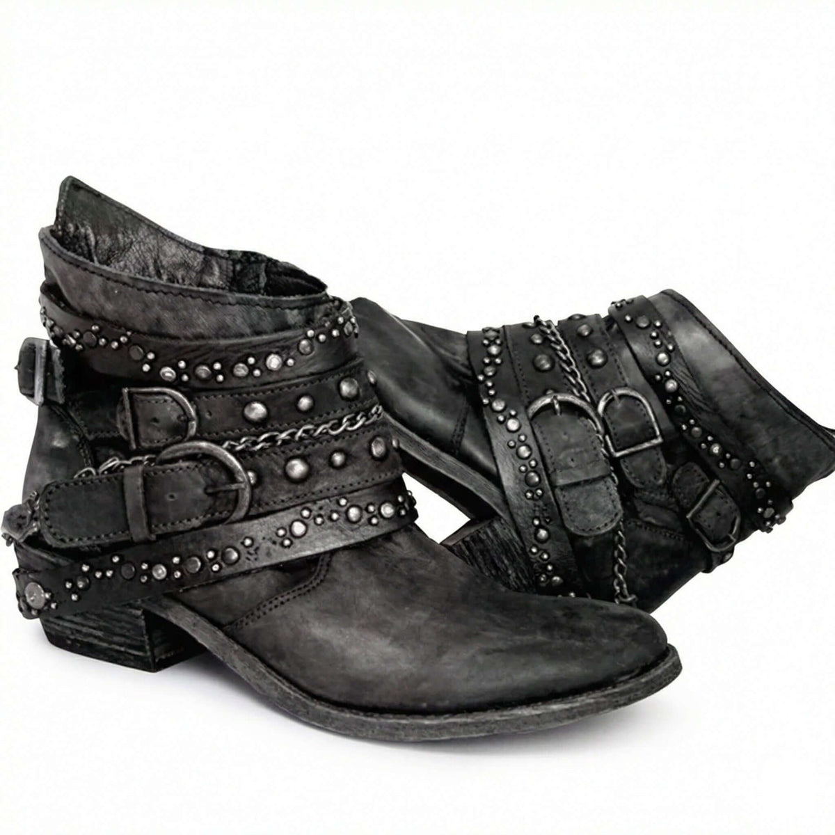 Rowan | Women's Chain Ankle Boots