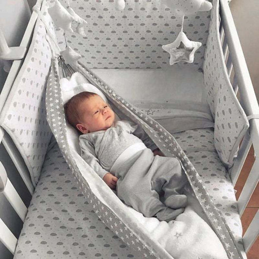 Crib Baby Hammock Swing | Cotton Hanging Sleep Bassinet