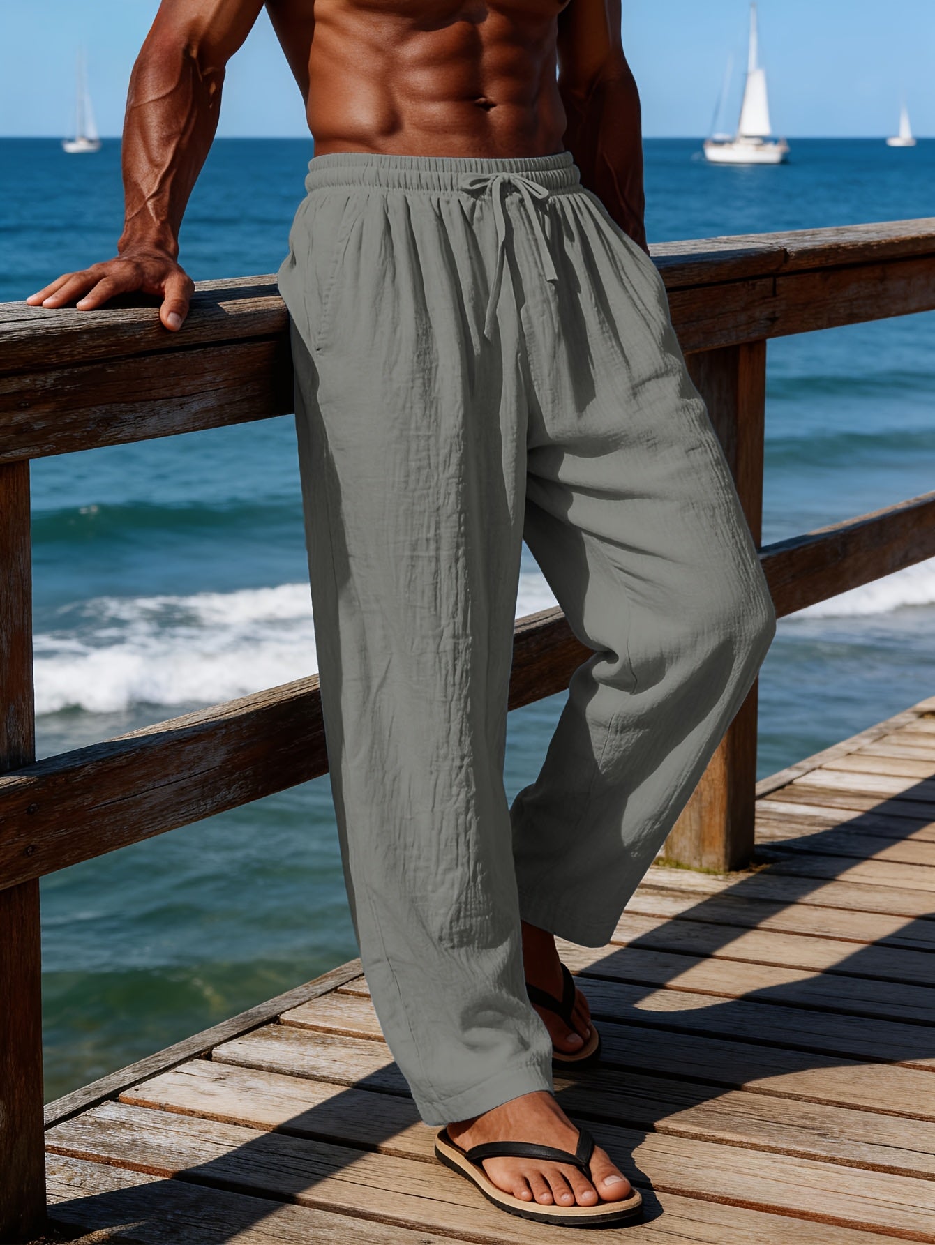 Gavin | Relaxed Drawstring Pants