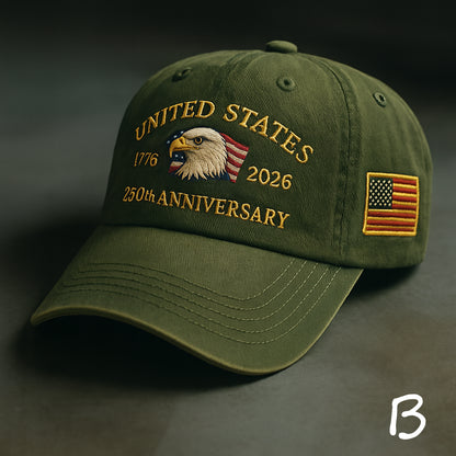 United States 250th Anniversary Eagle Dad Hat