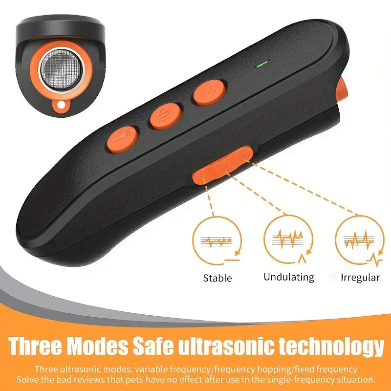 Ultrasonic Anti Barking Device - Remote Controlled Dog Barking Deterrent Device