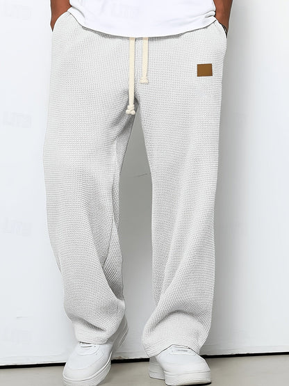 Bryce| Men's Relaxed Textured Pants