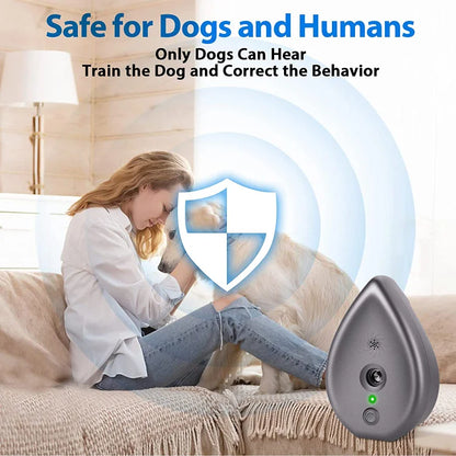 Ultrasonic Anti Bark Control Device with 3 Modes, Stop Dogs from Barking, Automatic Indoor Bark Control Device