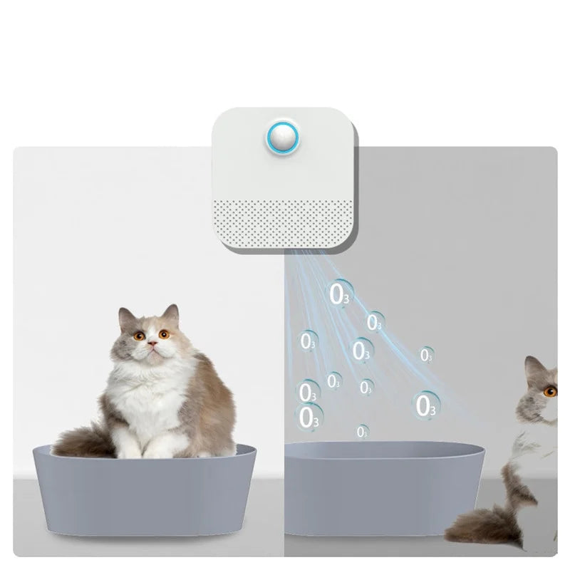 Smart Odor Purifier For Cats Litter Box