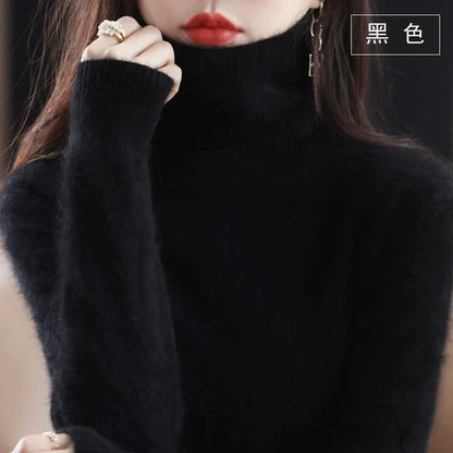 Corinne | Cashmere Turtleneck Sweater