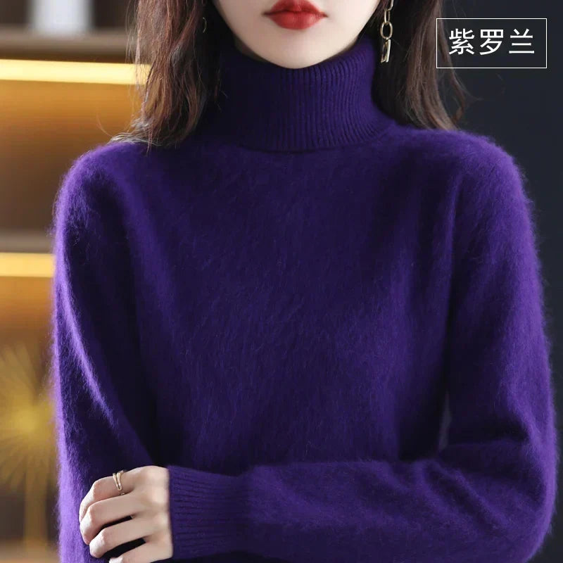 Corinne | Cashmere Turtleneck Sweater