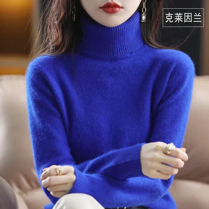 Corinne | Cashmere Turtleneck Sweater