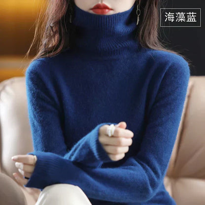 Corinne | Cashmere Turtleneck Sweater