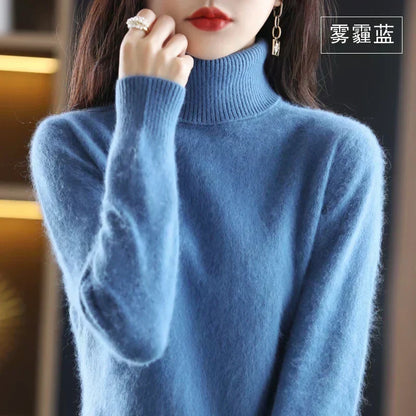 Corinne | Cashmere Turtleneck Sweater