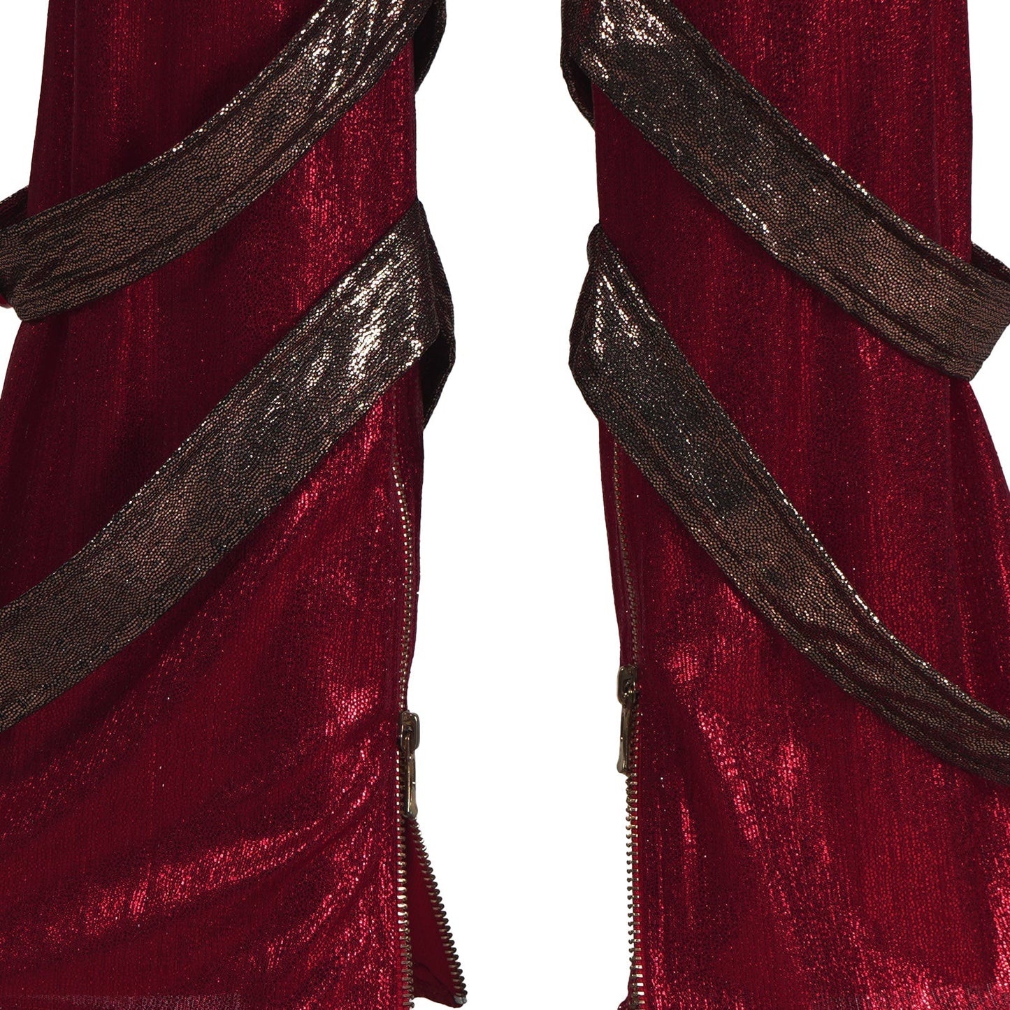 Deluxe Descendants Wicked Wonderland Red Costume Leather Jacket Pants and Skirt Full Set