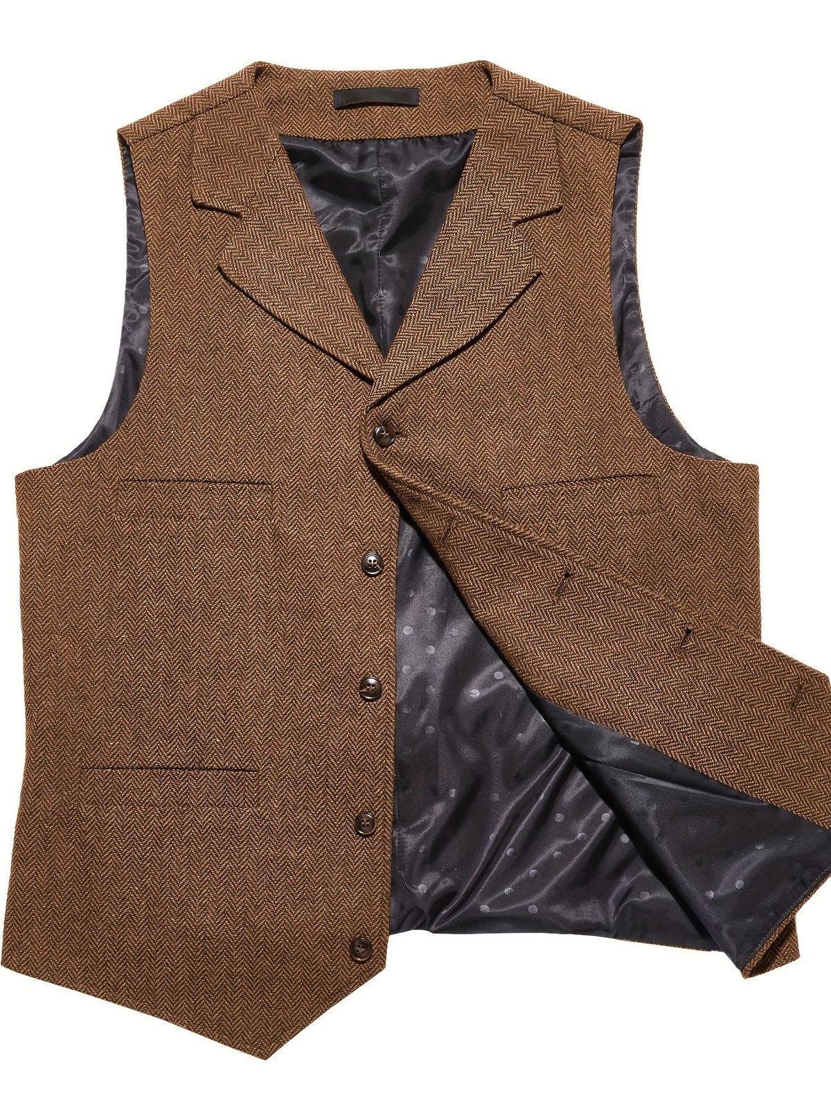 Arthur | Refined Herringbone Waistcoat