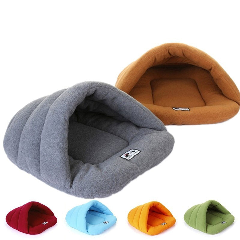 Cozy Washable Warm Pet Bed with Soft Cushion