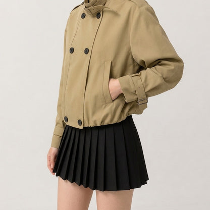 Adalie | Women's Cropped Trench Jacket
