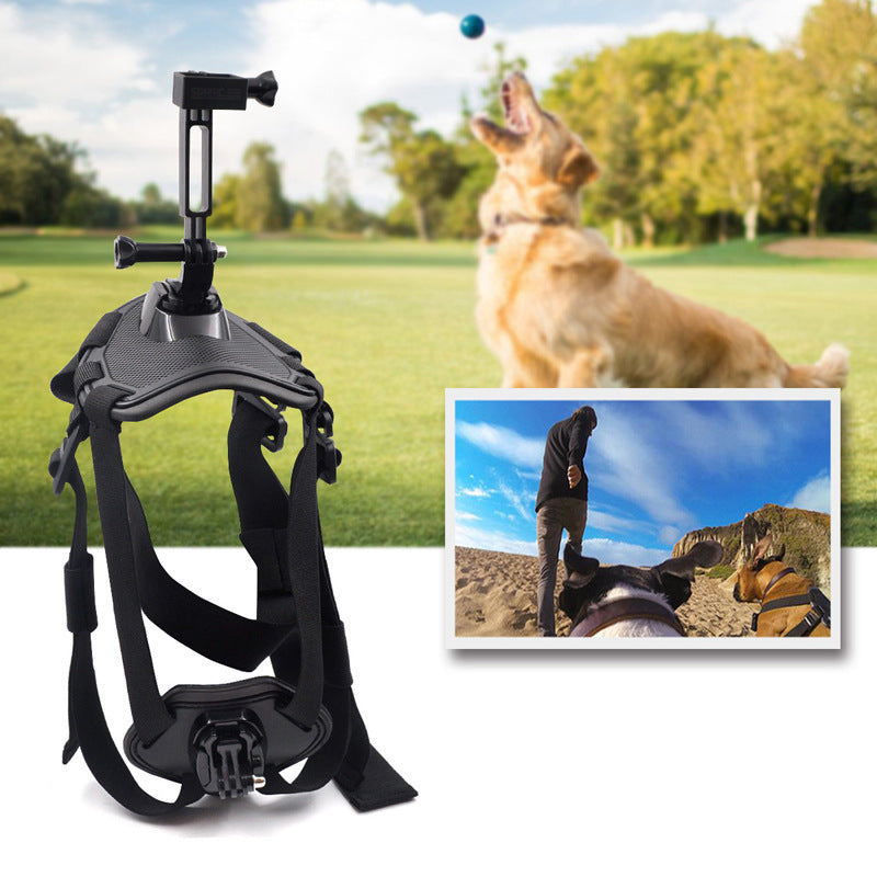 Washable Soft-Padded Pet Vest - Pet Harness with Mount for GoPro