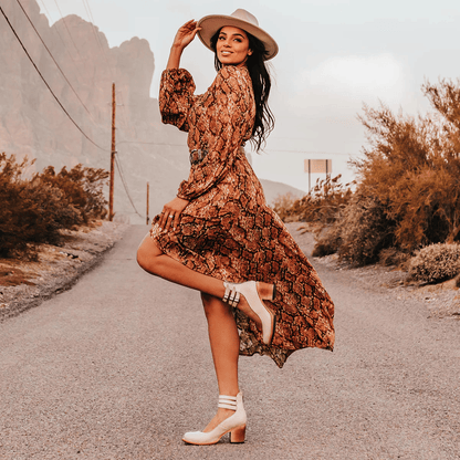 Marigold | Stylish Faux Leather Ankle Boots