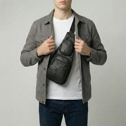 Urban Voyager | Sling Bag with Adjustable Straps | Stylish Crossbody for Travel and Daily Use