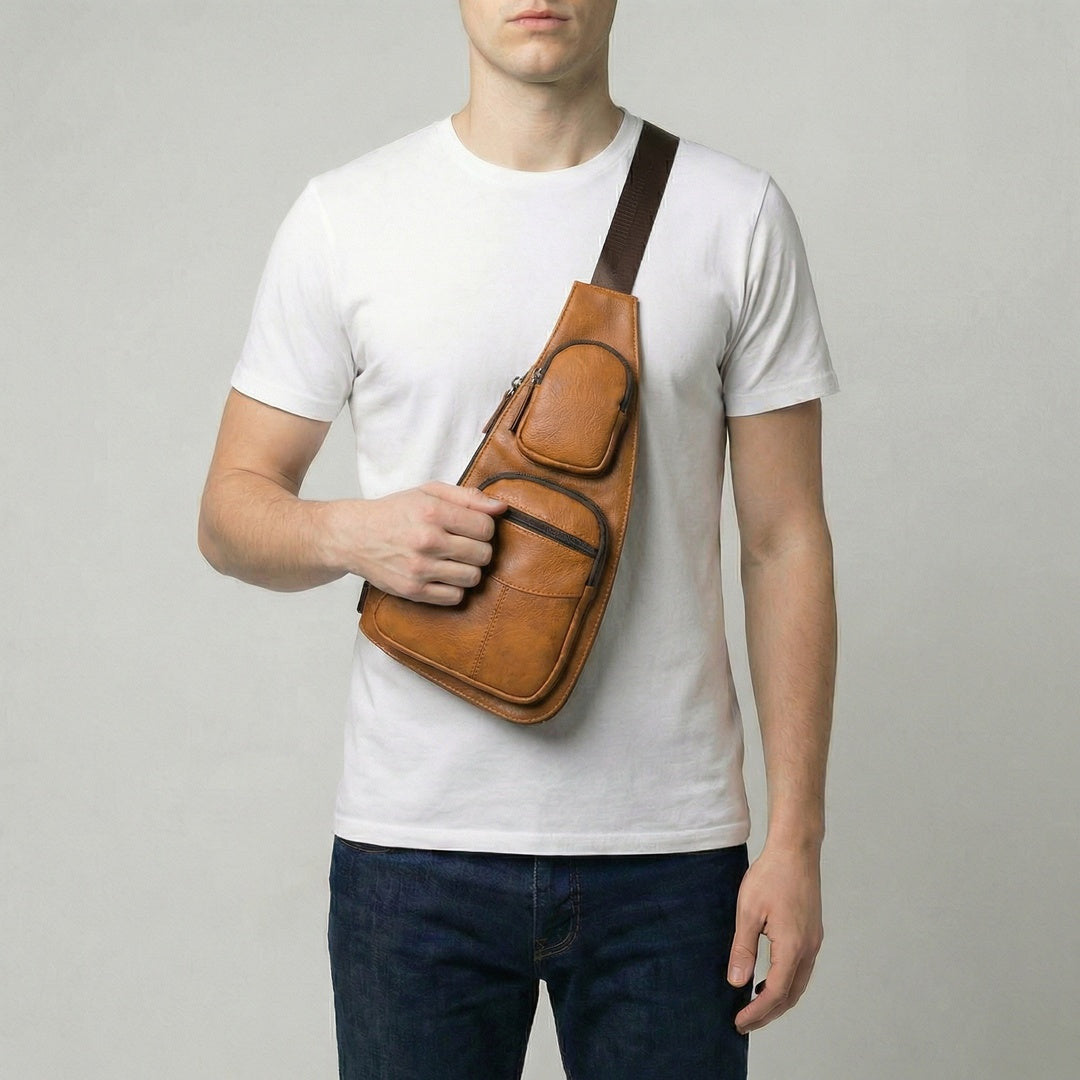 Urban Voyager | Sling Bag with Adjustable Straps | Stylish Crossbody for Travel and Daily Use