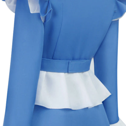 Poppy Cosplay Costume Blue Lolita Maid Dress Poppy Playtime Cosplay Halloween Costume