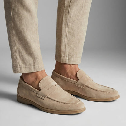 Marlow | Men's Suede Slip-On Loafers