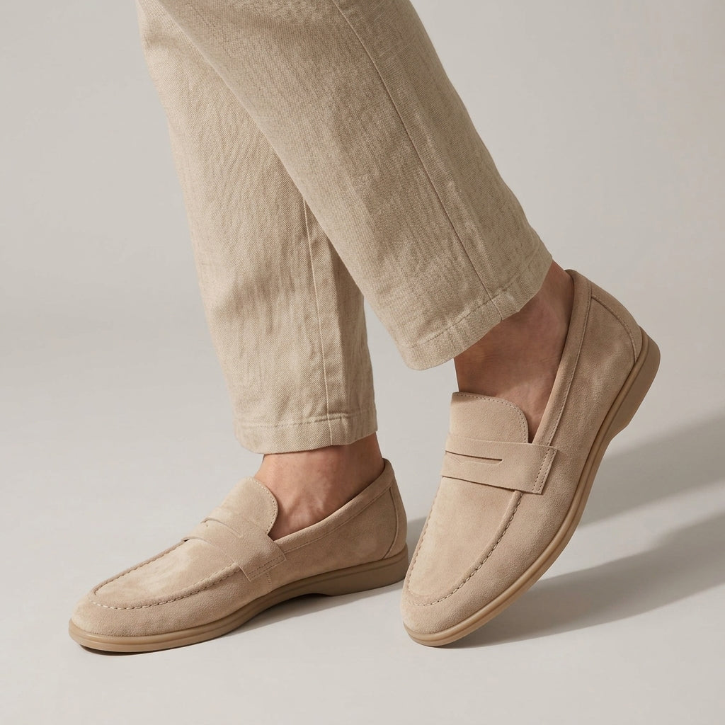 Marlow | Men's Suede Slip-On Loafers