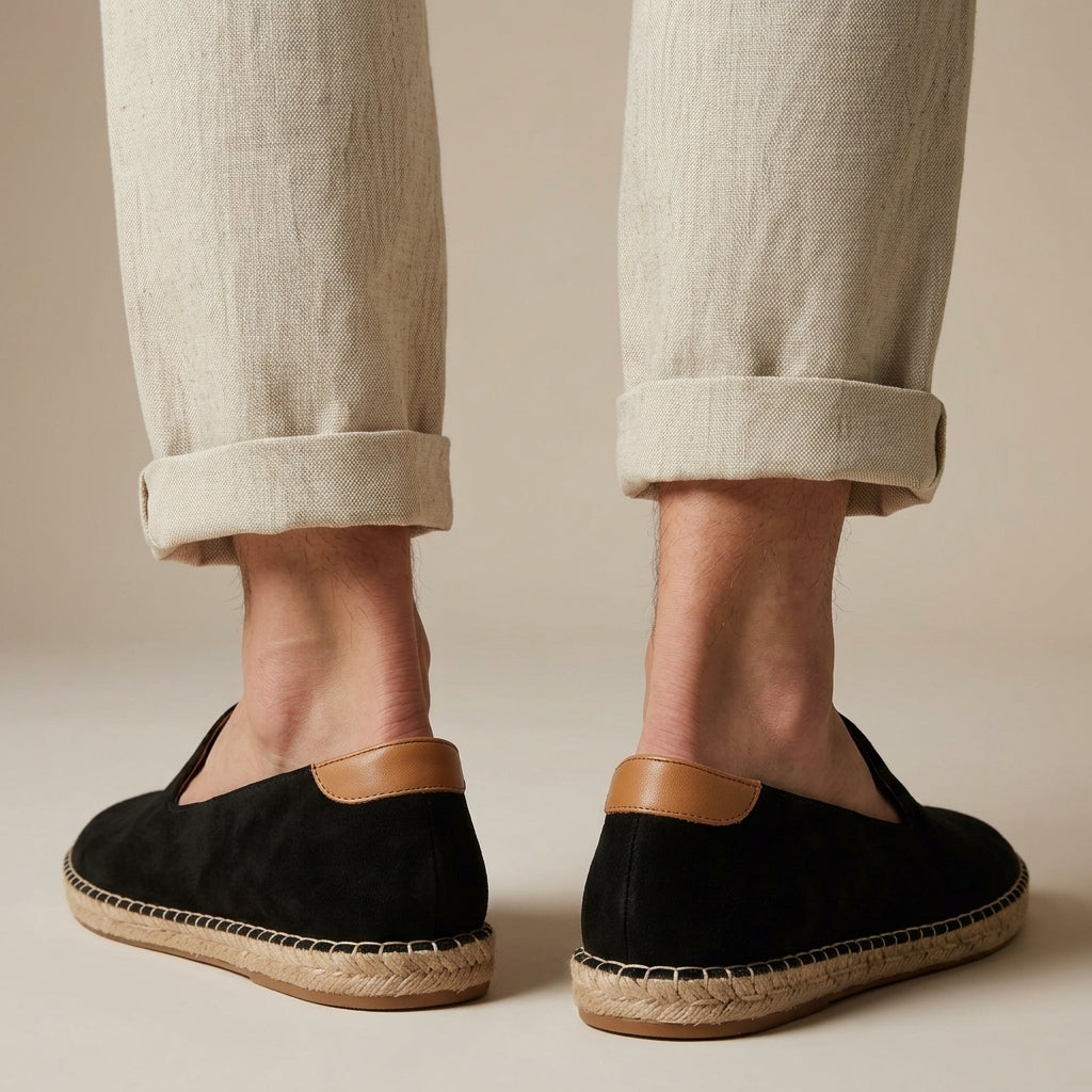 Oliver | Men's Canvas Espadrille Slip-Ons