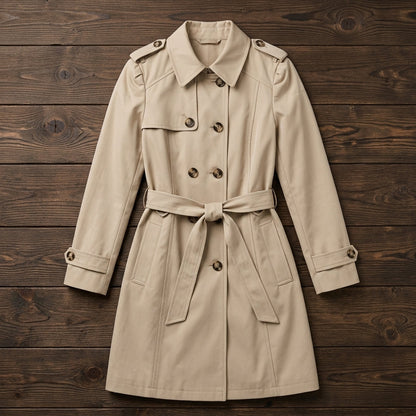 Adriana | Women's Lightweight Notched Collar Coat