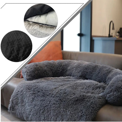 Washable Pet Sofa Dog Bed Calming Bed For Dogs