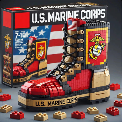 U.S. Military 25othAnniversary Commemorative Building Blocks