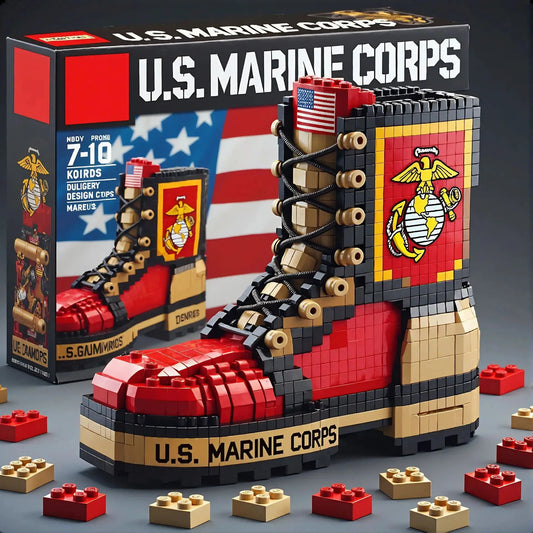 U.S. Military 25othAnniversary Commemorative Building Blocks