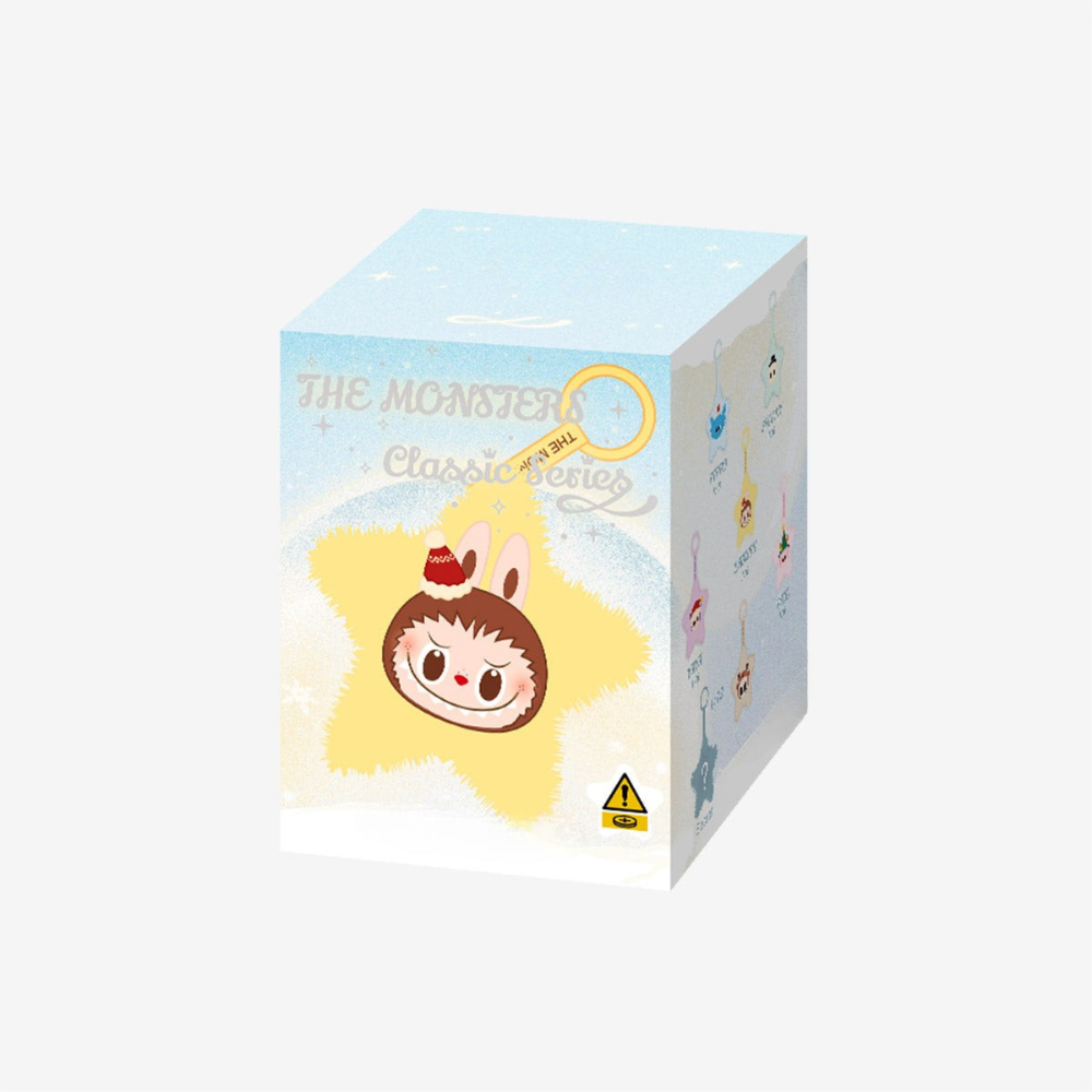 Labubu The Monster Classic Series With Sparkly Plush Pendant