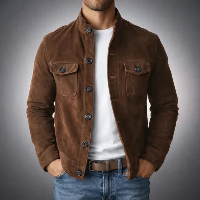 Apollo | Classic Pocket Suede Jacket