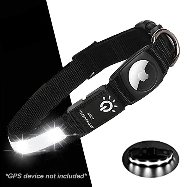 Premium GPS Dog Collar with LED Light