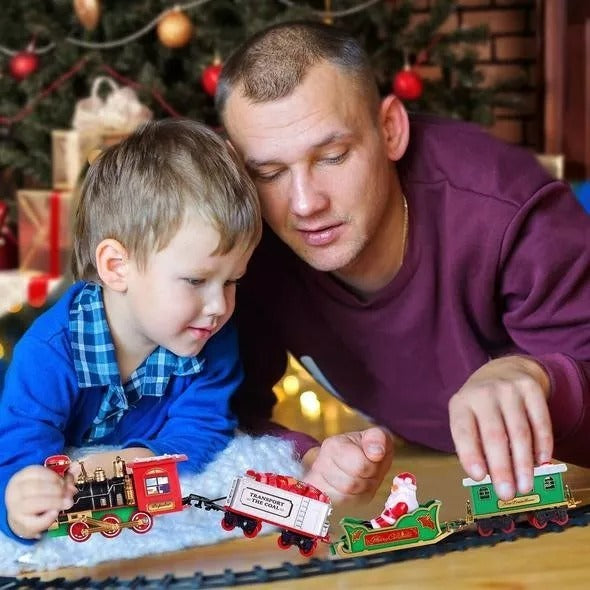 Christmas Train Set with Lights and Sounds