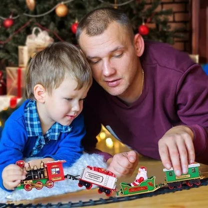 Christmas Train Set with Lights and Sounds