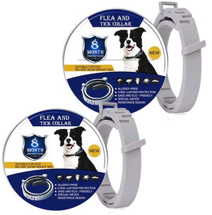 Flea and Tick Prevention for Dogs, Flea and Tick Collar for Dogs, 8 Month Protection