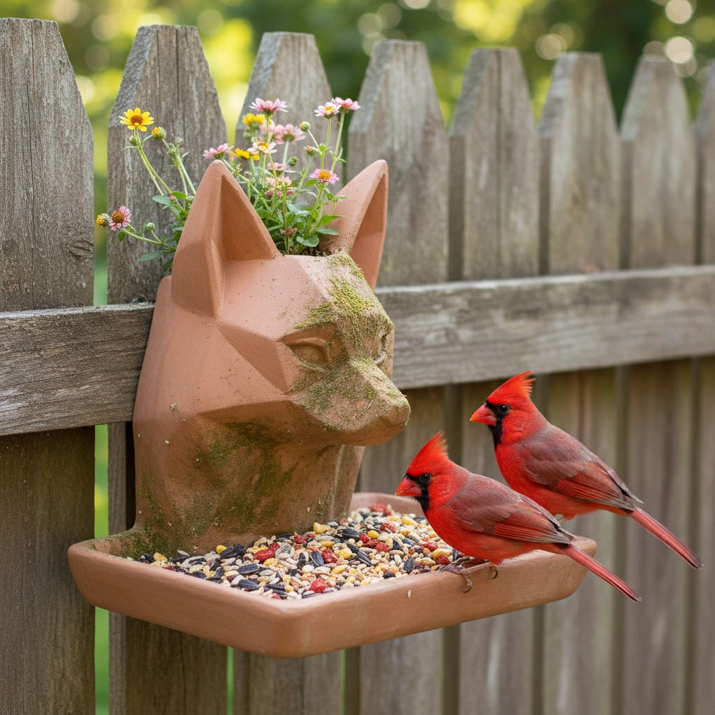 The Quiet Fox – A Woodland Sentinel Watching Over Your Garden Birds