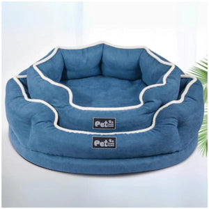 Durable Calming Memory Foam Pet Bed with Bite-Resistant Features