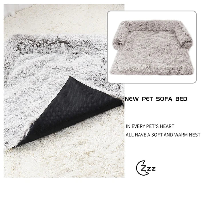 Washable Pet Sofa Dog Bed Calming Bed For Dogs