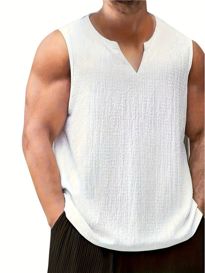 Men's Relaxed Sleeveless Tank Top